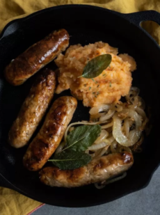 sausage and mash recipe