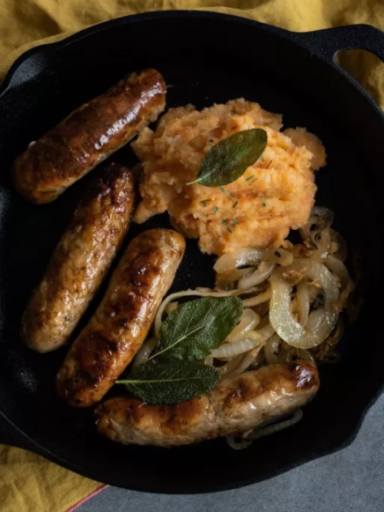 sausage and mash recipe