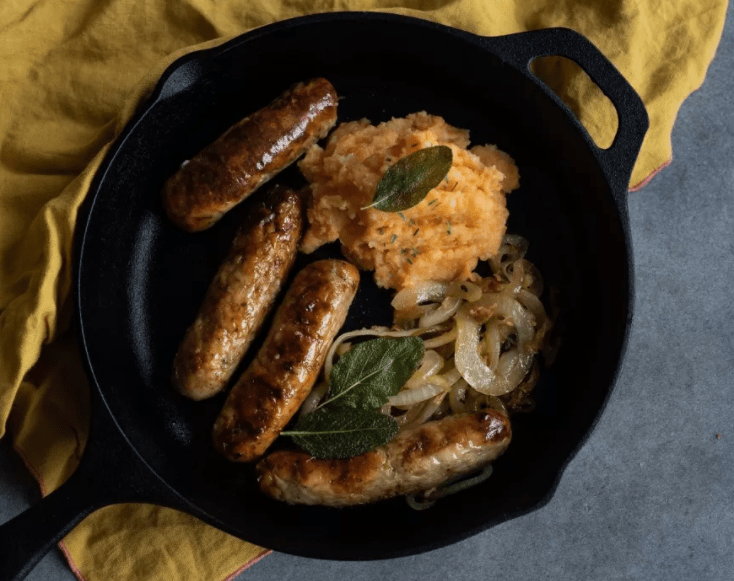 sausage and mash recipe